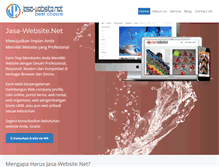 Tablet Screenshot of jasa-website.net